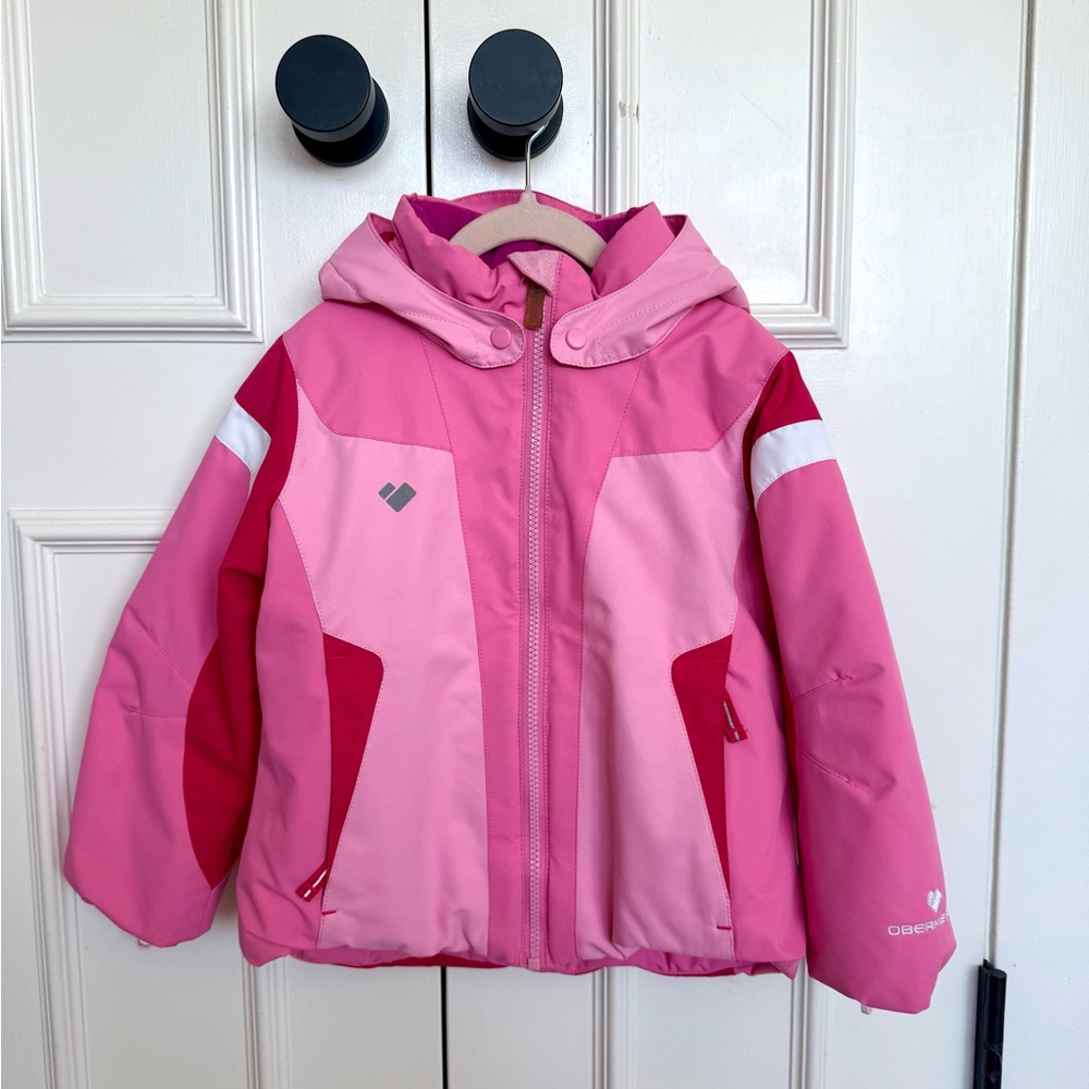 Obermeyer Kids' Two-Tone Pink Ski Jacket